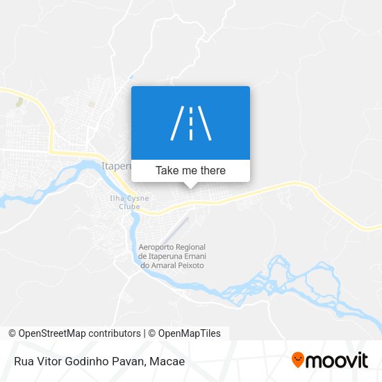 Rua Vitor Godinho Pavan map