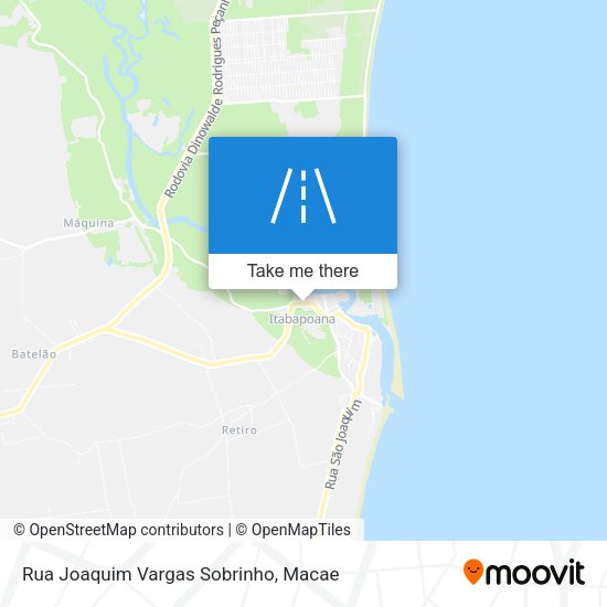 Rua Joaquim Vargas Sobrinho map