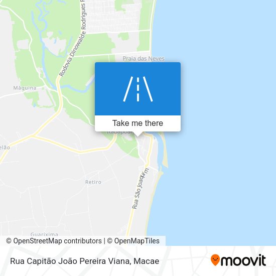 Rua Capitão João Pereira Viana map