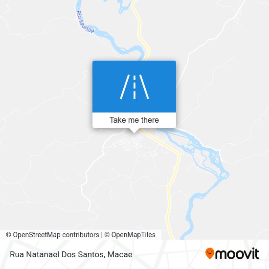 Rua Natanael Dos Santos map
