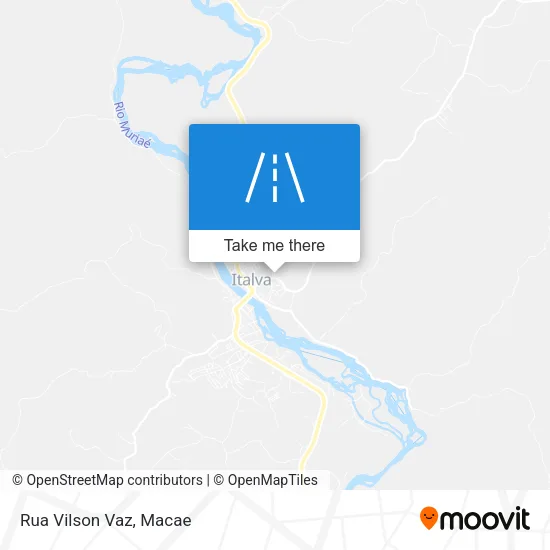 Rua Vilson Vaz map