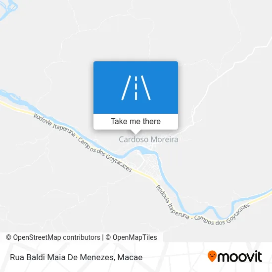 Rua Baldi Maia De Menezes map