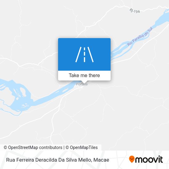 Rua Ferreira Deracilda Da Silva Mello map