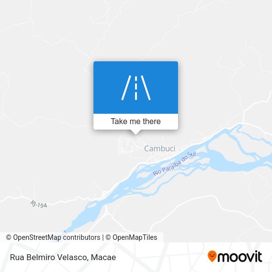 Rua Belmiro Velasco map