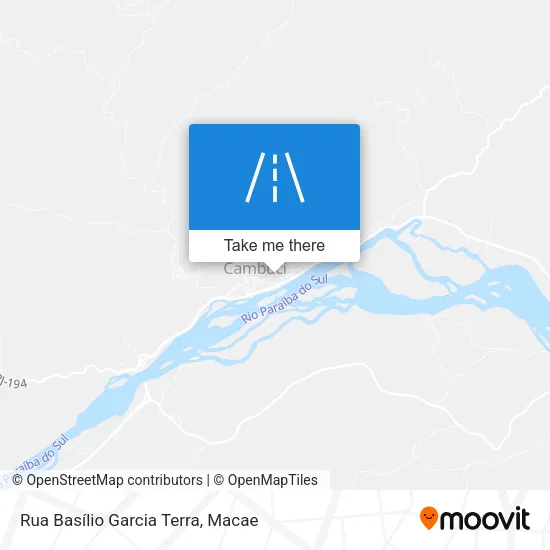 Rua Basílio Garcia Terra map