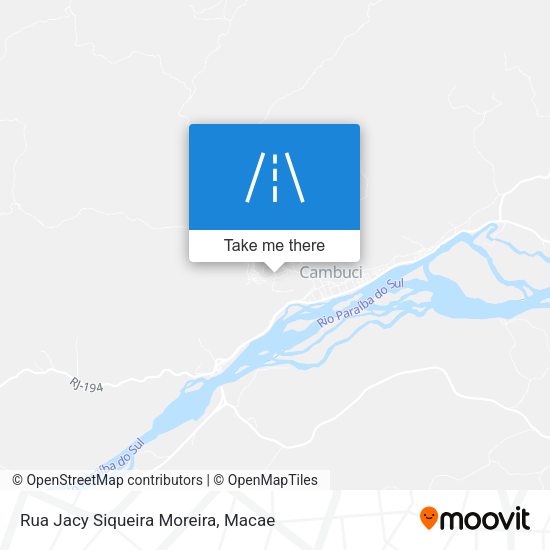 Rua Jacy Siqueira Moreira map