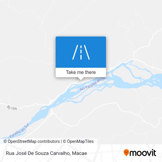 Rua José De Souza Carvalho map