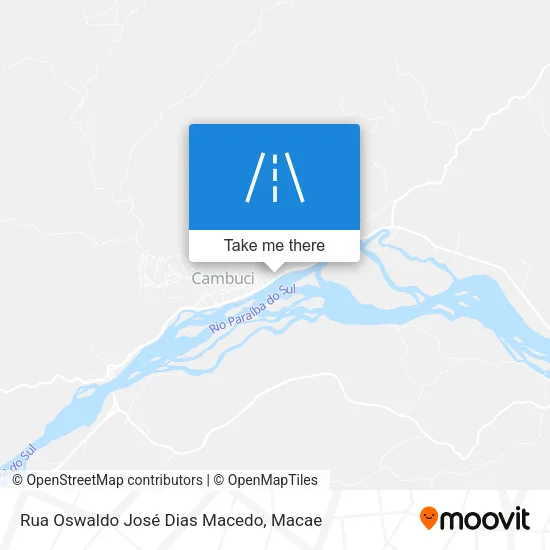 Rua Oswaldo José Dias Macedo map
