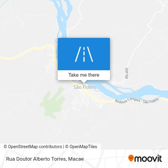 Rua Doutor Alberto Torres map