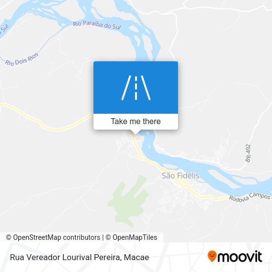 Rua Vereador Lourival Pereira map