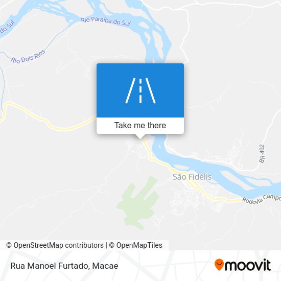 Rua Manoel Furtado map