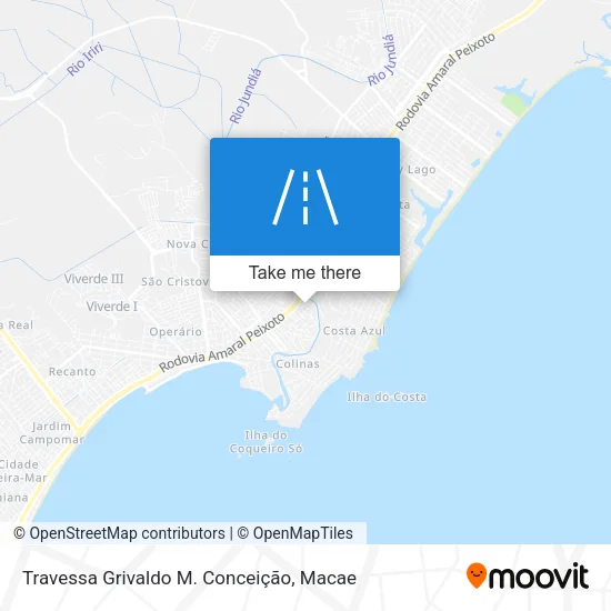 Travessa Grivaldo M. Conceição map