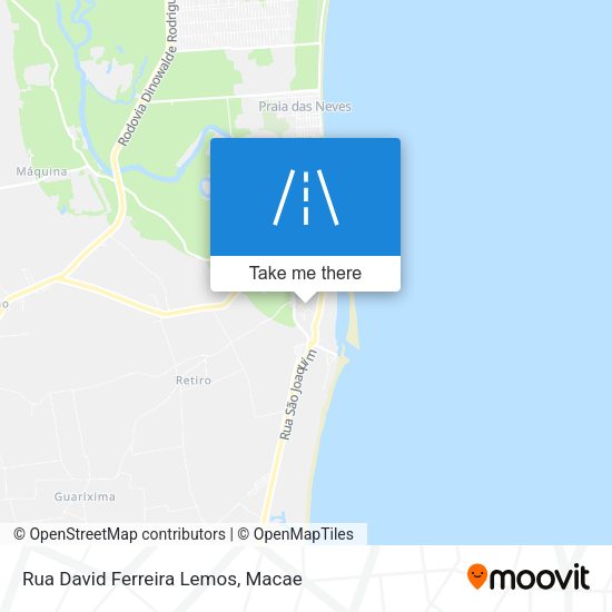 Rua David Ferreira Lemos map