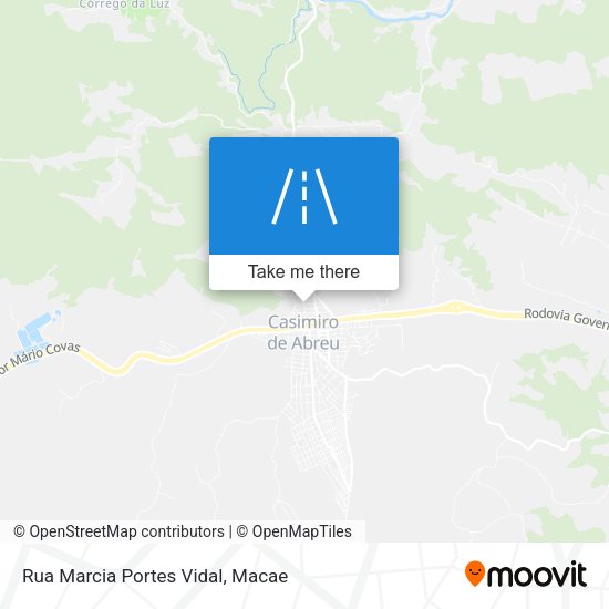 Rua Marcia Portes Vidal map