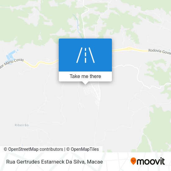 Rua Gertrudes Estarneck Da Silva map