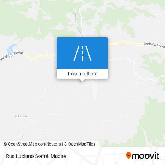 Rua Luciano Sodré map