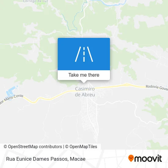 Rua Eunice Dames Passos map