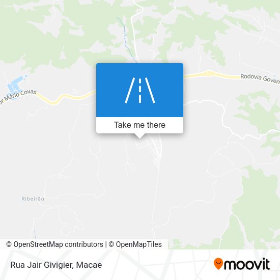 Rua Jair Givigier map