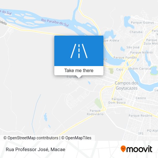 Rua Professor José map