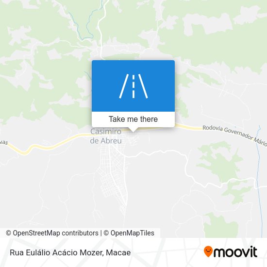 Rua Eulálio Acácio Mozer map