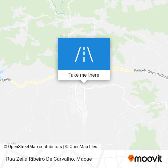 Rua Zeila Ribeiro De Carvalho map