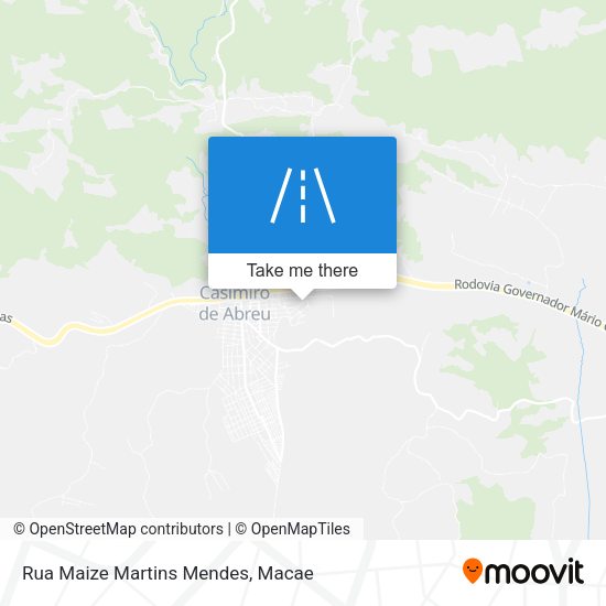 Rua Maize Martins Mendes map