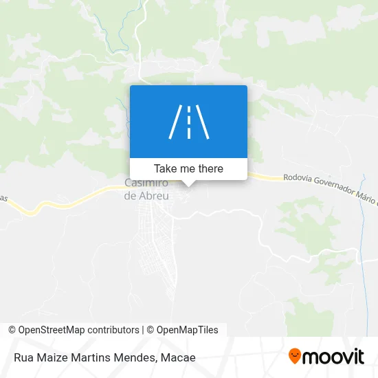 Rua Maize Martins Mendes map
