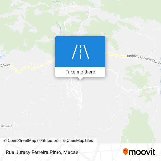 Rua Juracy Ferreira Pinto map