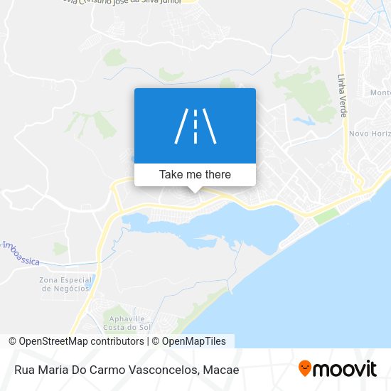 Rua Maria Do Carmo Vasconcelos map