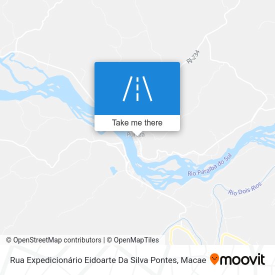 Rua Expedicionário Eidoarte Da Silva Pontes map