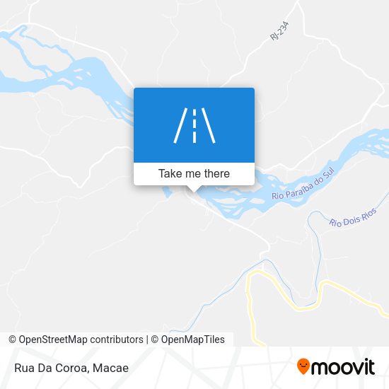 Rua Da Coroa map