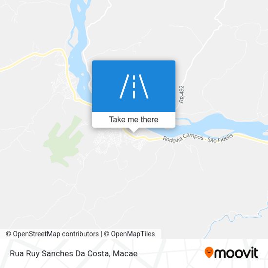 Rua Ruy Sanches Da Costa map