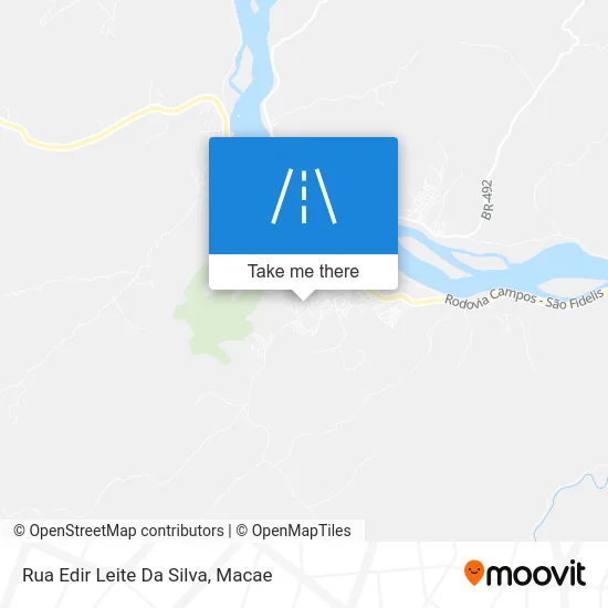 Rua Edir Leite Da Silva map