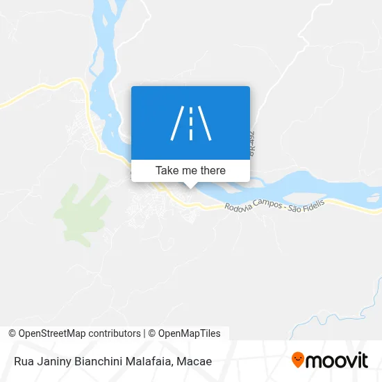 Rua Janiny  Bianchini  Malafaia map