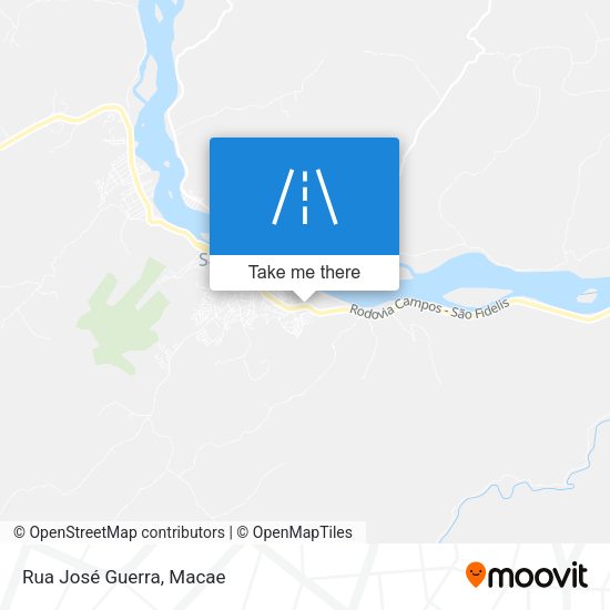 Rua José Guerra map