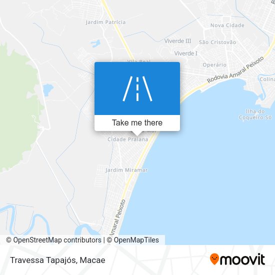 Travessa Tapajós map