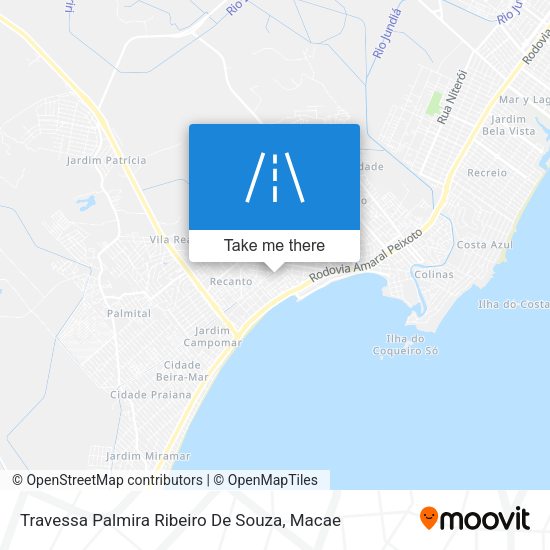 Travessa Palmira Ribeiro De Souza map