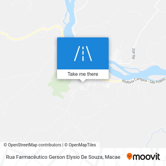 Rua Farmacêutico Gerson Elysio De Souza map
