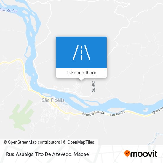 Rua Assalga Tito De Azevedo map