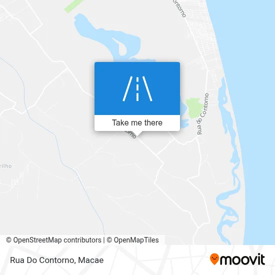 Rua Do Contorno map