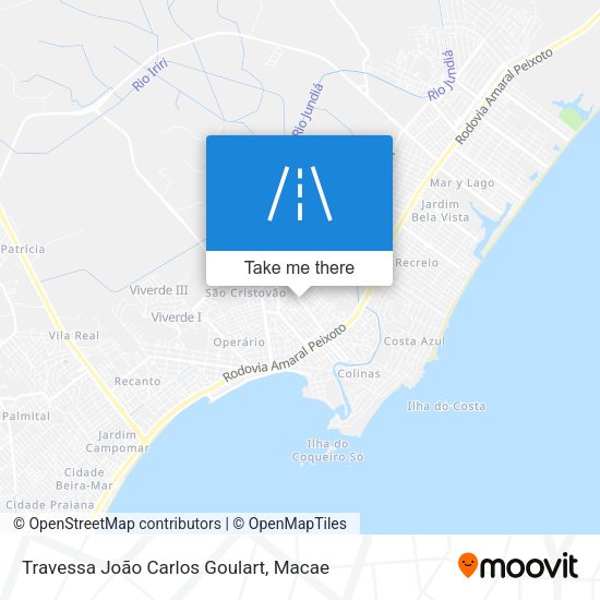 Travessa João Carlos Goulart map