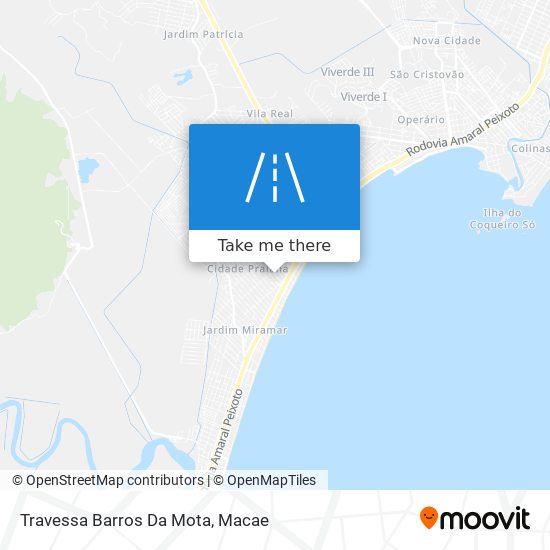 Travessa Barros Da Mota map