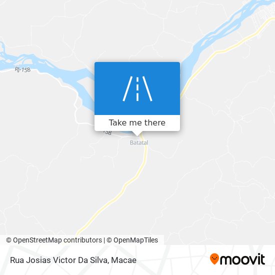 Rua Josias Victor Da Silva map