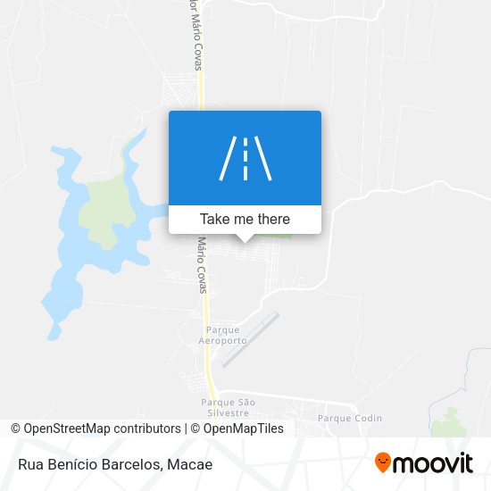 Rua Benício Barcelos map