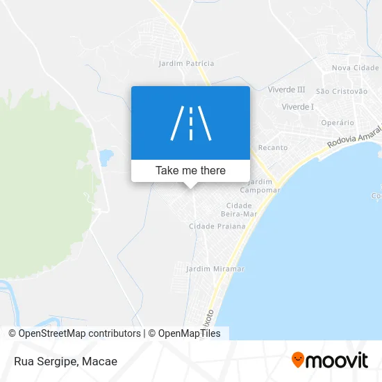 Rua Sergipe map