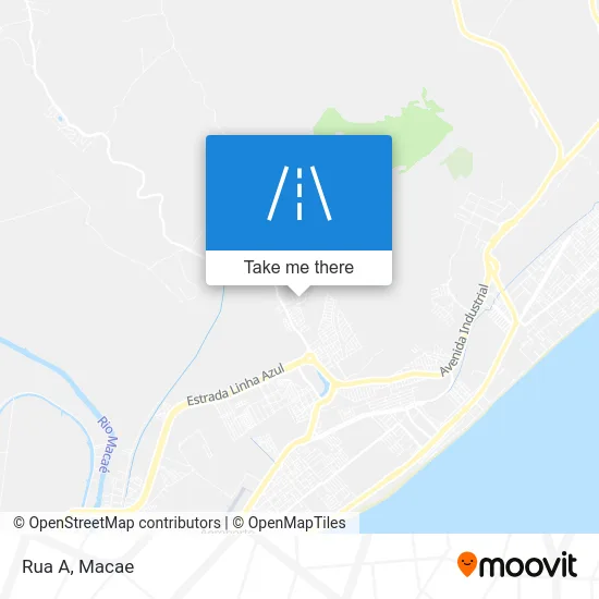Rua A map