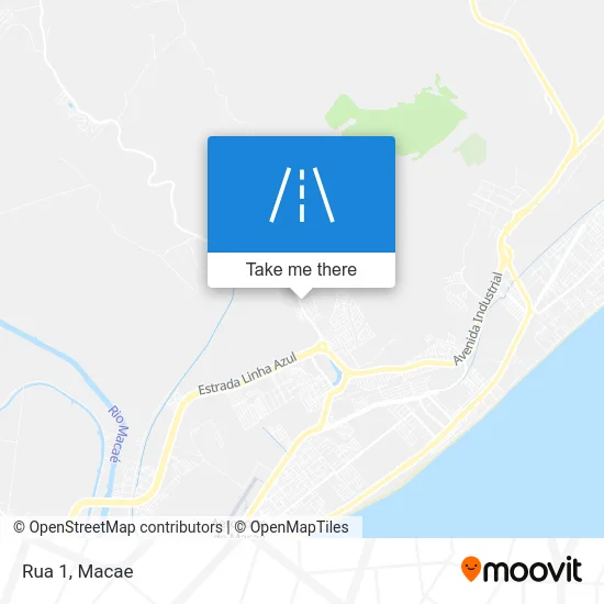Rua 1 map