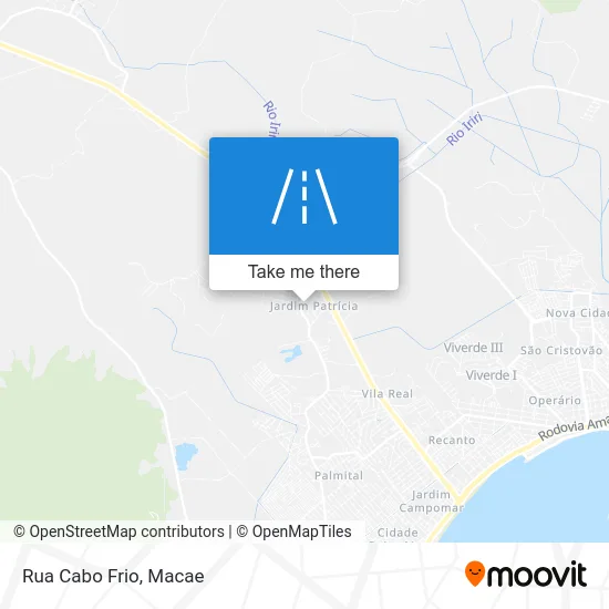 Rua Cabo Frio map