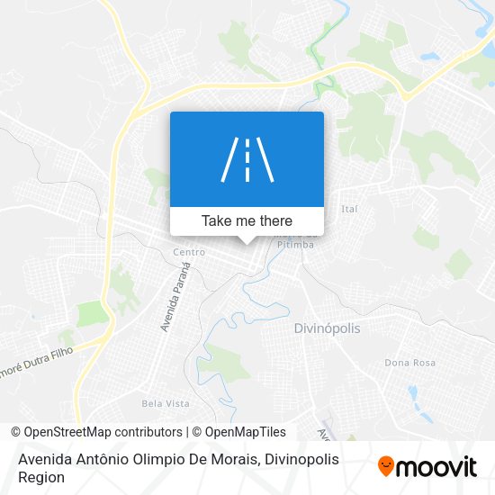 Avenida Antônio Olimpio De Morais map