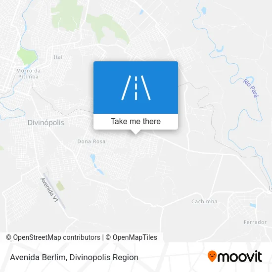 Avenida Berlim map